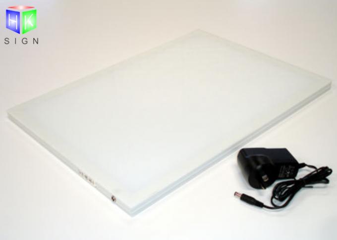 A0 Super Slim Aluminum Led Light Box Drawing , Pad Led Tracing Light Box For Kids