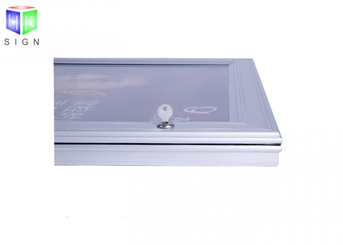 Aluminum Profile Snap Lock Display Light Box Signs Outdoor Large Acrylic Sheet