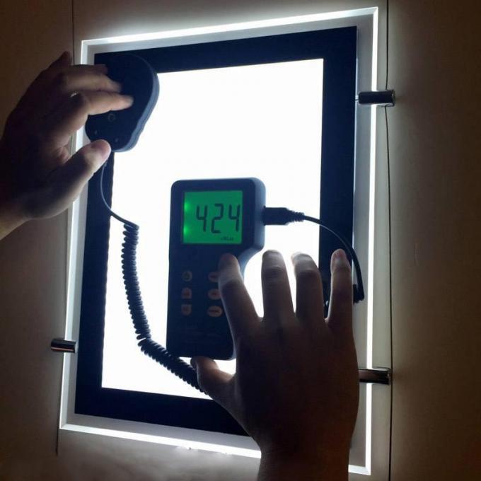 Real Estate Acrylic LED Light Box / Window LED Light Pocket Displays Small