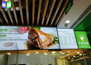 China Frameless Edge Lit Restaurant Menu Light Box Illuminated Menu Signs Snap Frame supplier