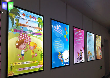 China Super Slim 15 mm LED Advertising Light Box Wall Acrylic Magnetic Photo Frame supplier