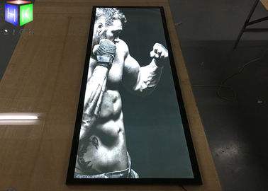 China Backlit Poster Frame Magnetic Light Box Ultra Slim With 881 MM X 634 MM supplier