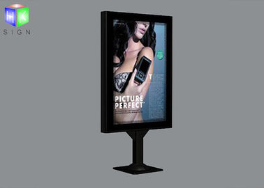 China Freestanding Scrolling Lightboxes Backlit , Scrolling Poster Display Light Box 2 Sided supplier