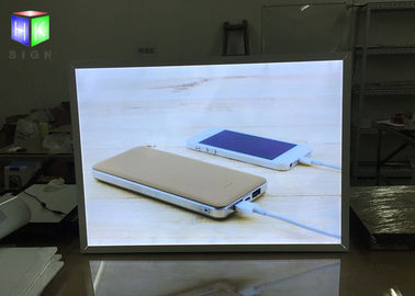 China Slim Aluminum Snap Frame Led Light Box Movie Poster Advertising Backlit Sign Applied supplier