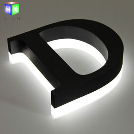 China Stainless Steel Led Channel Letters Signs , Backlit Sign Letters Luminous Sign supplier