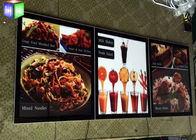 Advertising Acrylic LED Menu Board Light Box Display Ultra Slim With Magnetic