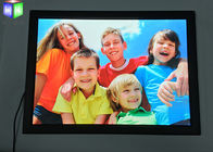 Thin Snap Frame Led Light Box Display With Photo Frame For Sign , Customized Shape