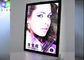 Slimline Poster Frame Light Box Magnetic Open Import Acrylic With 4mm LGP supplier