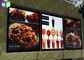 Advertising Acrylic LED Menu Board Light Box Display Ultra Slim With Magnetic supplier