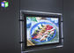 Magnetic Double Sided LED Light Box Advertisment For Menu Board 240 Volt 50 Hz supplier