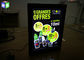 Hotel Magnetic Advertising Light Box Poster Frameless With Acrylic Sheet supplier