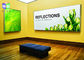 Fabric Poster Window Poster Holders , Frameless LED Light Box Wall Mounted supplier