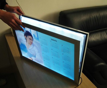 Super Thin LED Poster Light Box / Cinema Poster Light Box Indoor Snap Frame