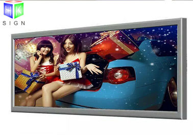 China Fabric Poster Frameless LED Slim Light Box Waterproof , Thin LED Light Box supplier