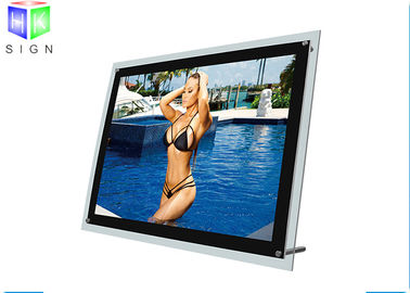 China Double Sided Frameless Light Box 18" X 24" Acrylic With SMD LED Strip supplier