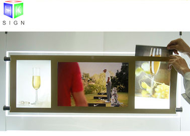 China Ceiling Hanging LED Acrylic Sheet Light Box 1300 MM X 900 MM Energy Saving supplier