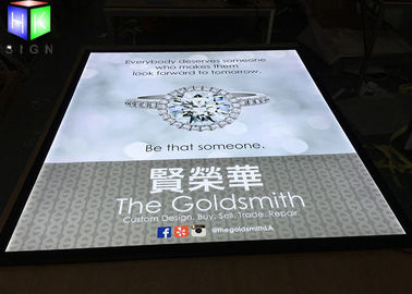China 24" X 48" Single Side Magnetic Light Box Shopping Mall Advertising Sign supplier