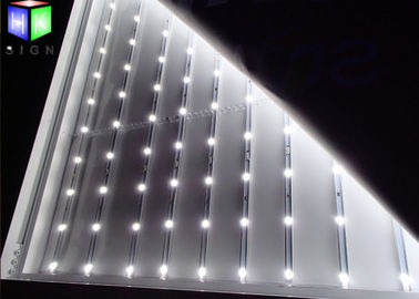 Back Lighting Fabric Light Box 2 Side / Textile Led Light Box Signs Indoor supplier