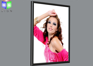 Slim Silver Snap Frame LED Light Box Display for Advertising 27&quot; X 40&quot; supplier