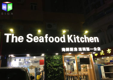 Advertising LED Light Box Sign Letters Waterproof Business Signs Outdoor Lighted supplier