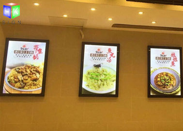 Magnetic Frame LED Light Box Acrylic Sheet For Restaurant Menu Board supplier