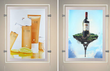 Decorative Poster Frame Acrylic Led Light Box For A2 Size Picture , Wall Mounted supplier