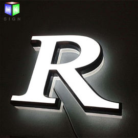 High Brightness Led Channel Letters , Custom Backlit Channel Letter Signs supplier