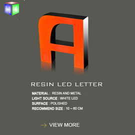3D Acrylic Led Channel Letters Sign Wall Mounted Advertising For Shop Front Name Display supplier