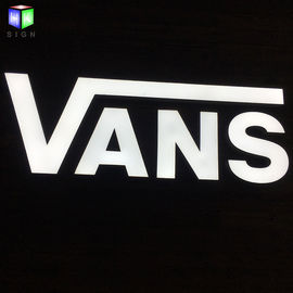 3D Acrylic Led Channel Letters Sign Wall Mounted Advertising For Shop Front Name Display supplier